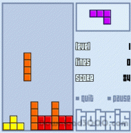 Tetris screenshot